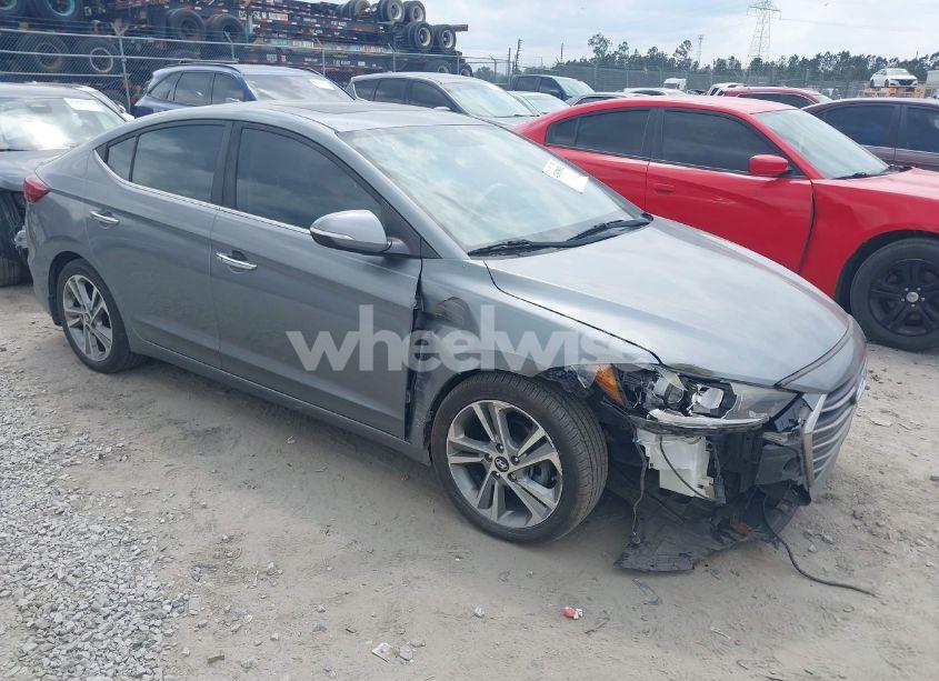 2017 Hyundai Elantra LIMITED (VIN KMHD84LF5HU291337) main photo