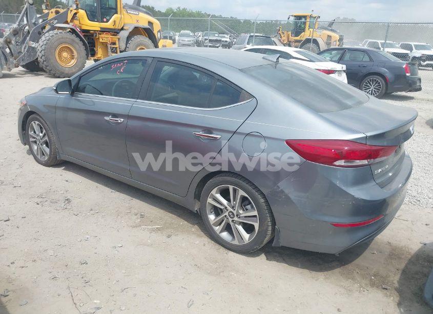 Photo 3 of 2017 Hyundai Elantra LIMITED (VIN KMHD84LF5HU291337)