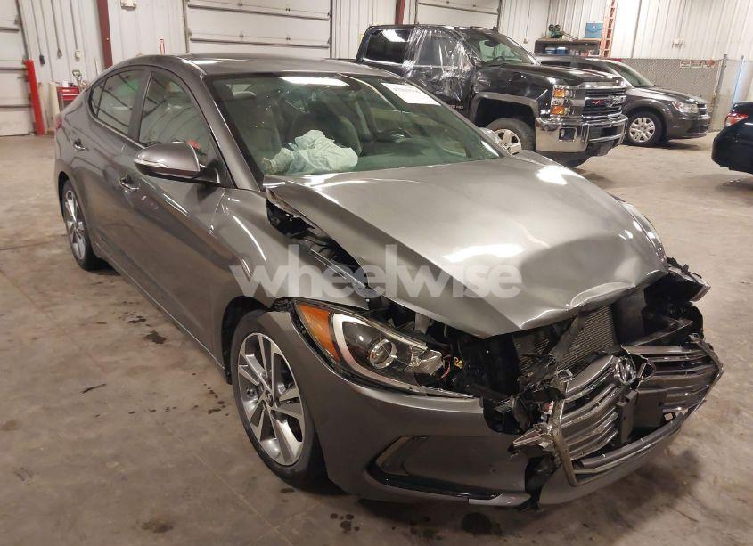 2017 Hyundai Elantra LIMITED (VIN KMHD84LF6HU069244) main photo