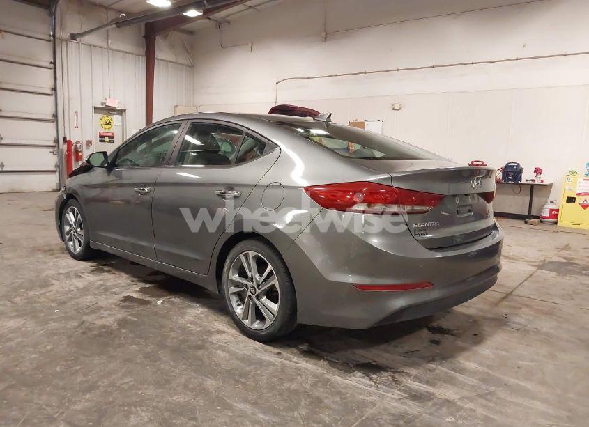 Photo 3 of 2017 Hyundai Elantra LIMITED (VIN KMHD84LF6HU069244)