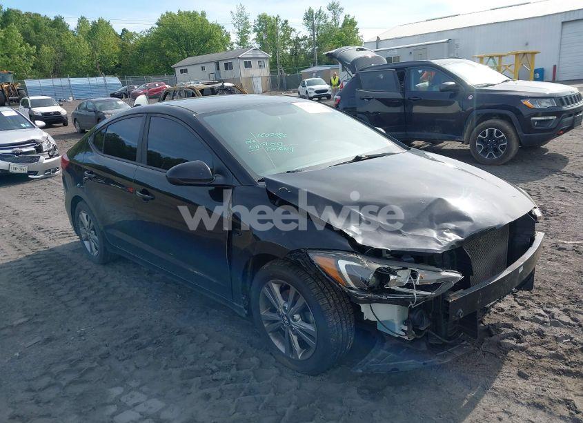 2018 Hyundai Elantra SEL (VIN KMHD84LF6JU475448) main photo