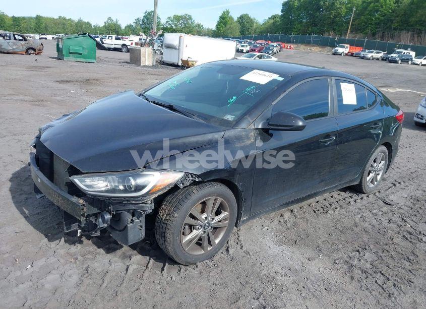 Photo 2 of 2018 Hyundai Elantra SEL (VIN KMHD84LF6JU475448)