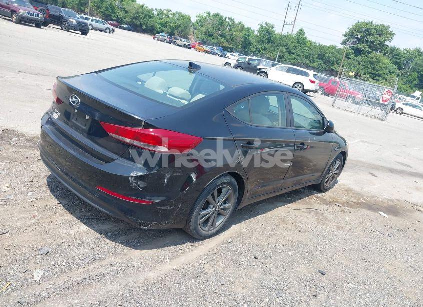 Photo 4 of 2017 Hyundai Elantra SE (VIN KMHD84LF7HU076817)