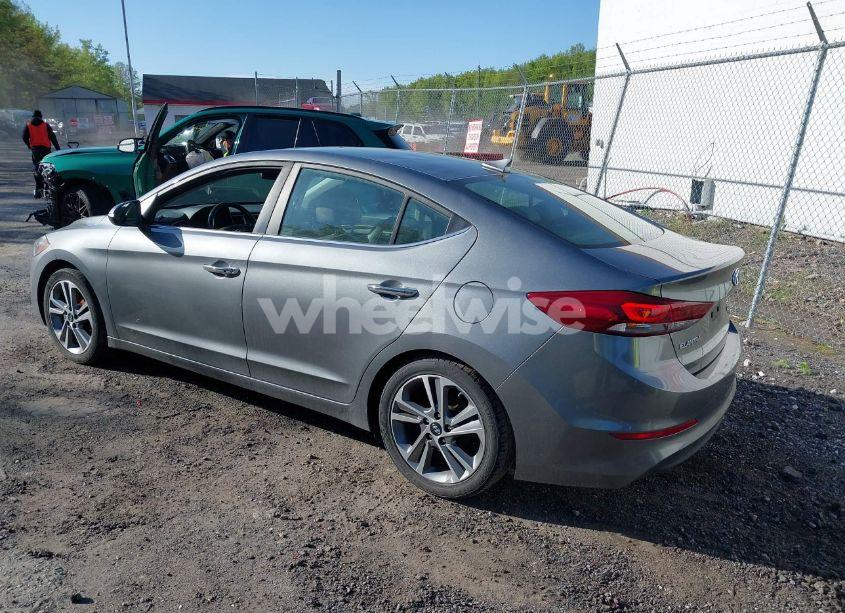 Photo 3 of 2017 Hyundai Elantra LIMITED (VIN KMHD84LF9HU076804)