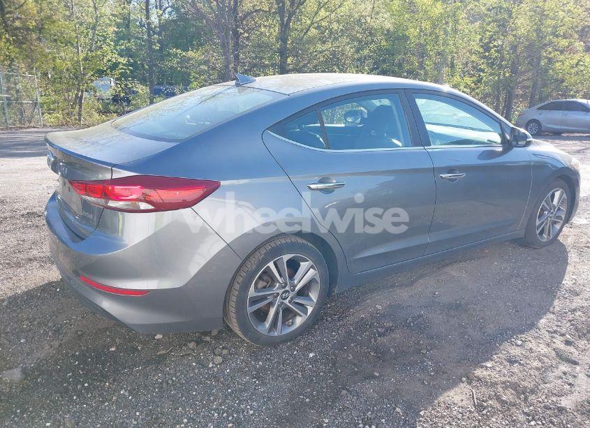 Photo 4 of 2017 Hyundai Elantra LIMITED (VIN KMHD84LF9HU076804)