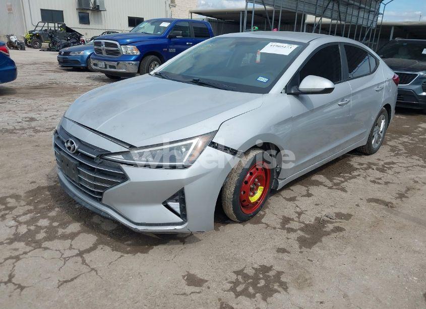 Photo 2 of 2019 Hyundai Elantra SEL (VIN KMHD84LF9KU737335)