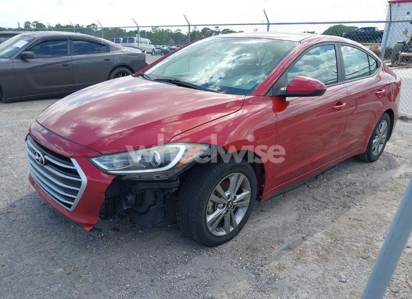 Photo 2 of 2017 Hyundai Elantra SE (VIN KMHD84LFXHU274856)