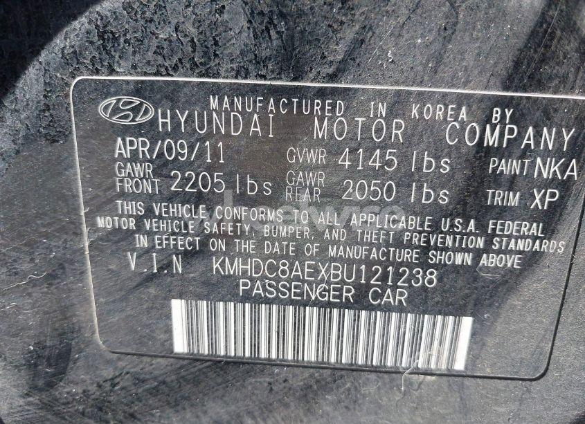 Photo 9 of 2011 Hyundai Elantra TOURING SE (VIN KMHDC8AEXBU121238)