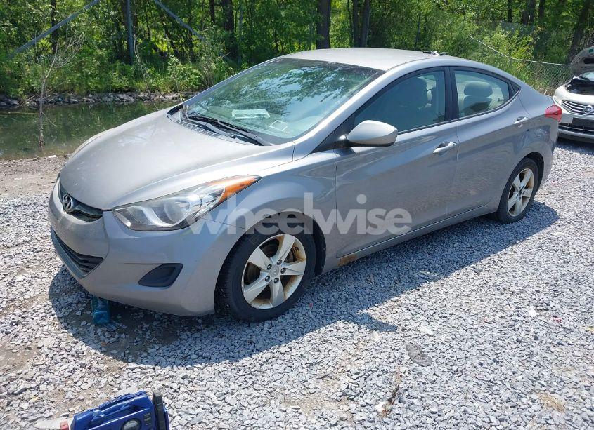 Photo 2 of 2011 Hyundai Elantra GLS (ULSAN PLANT) (VIN KMHDH4AE0BU099406)