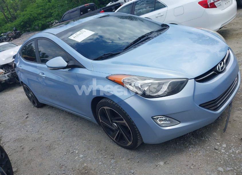 2012 Hyundai Elantra LIMITED (ULSAN PLANT) (VIN KMHDH4AE0CU203488) main photo
