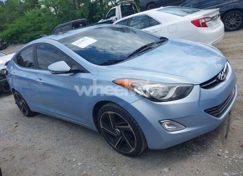 Photo 13 of 2012 Hyundai Elantra LIMITED (ULSAN PLANT) (VIN KMHDH4AE0CU203488)