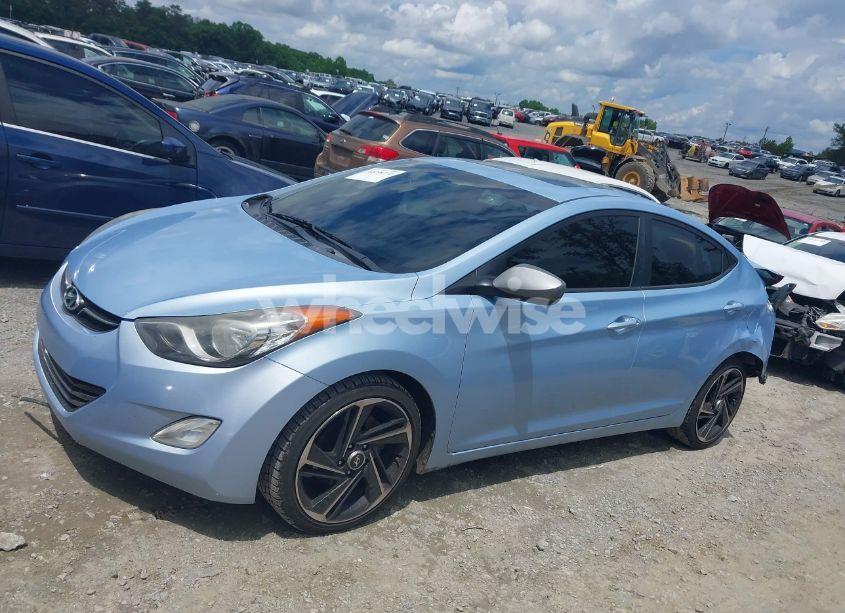 Photo 14 of 2012 Hyundai Elantra LIMITED (ULSAN PLANT) (VIN KMHDH4AE0CU203488)