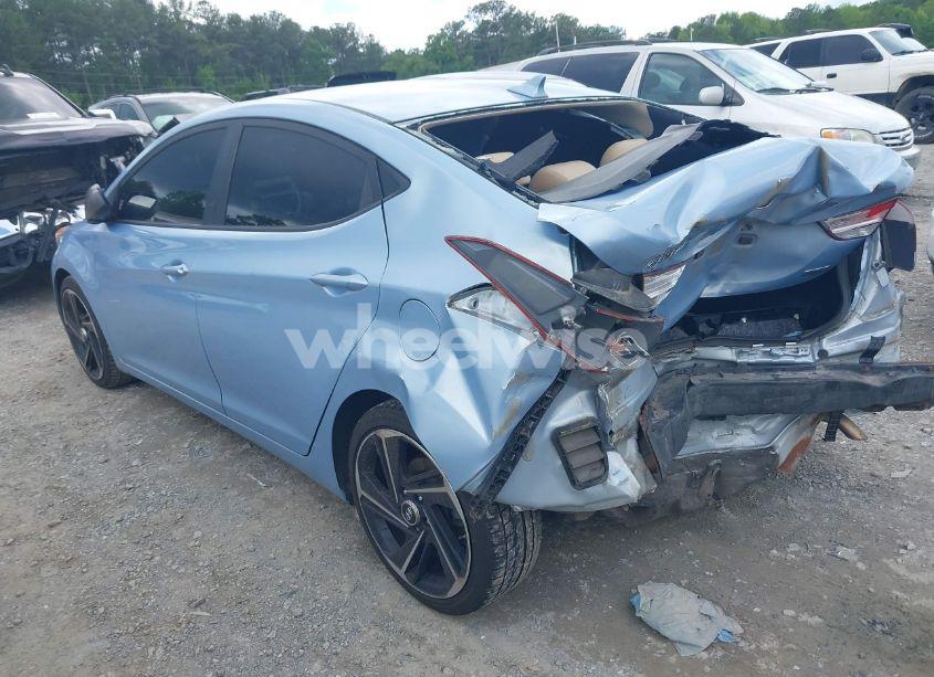 Photo 3 of 2012 Hyundai Elantra LIMITED (ULSAN PLANT) (VIN KMHDH4AE0CU203488)