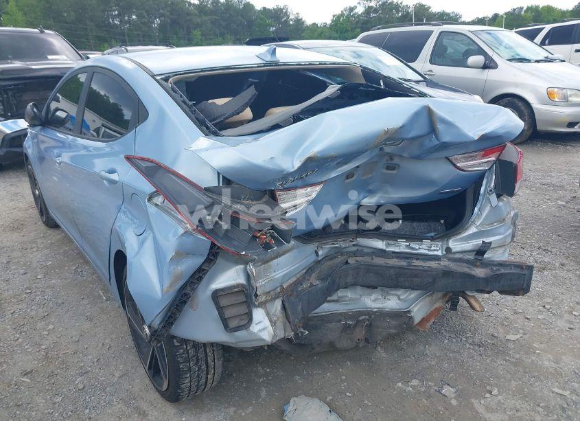 Photo 6 of 2012 Hyundai Elantra LIMITED (ULSAN PLANT) (VIN KMHDH4AE0CU203488)