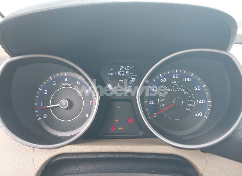 Photo 7 of 2012 Hyundai Elantra LIMITED (ULSAN PLANT) (VIN KMHDH4AE0CU203488)