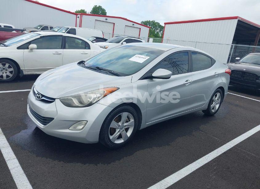 Photo 2 of 2012 Hyundai Elantra GLS (ULSAN PLANT) (VIN KMHDH4AE0CU305017)