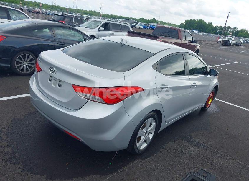 Photo 4 of 2012 Hyundai Elantra GLS (ULSAN PLANT) (VIN KMHDH4AE0CU305017)