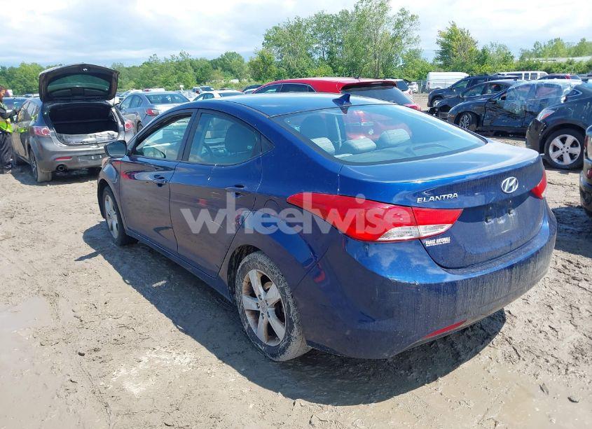 Photo 3 of 2013 Hyundai Elantra GLS (VIN KMHDH4AE0DU493328)