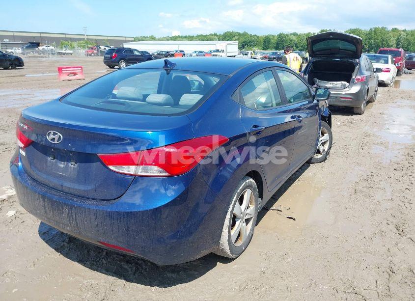 Photo 4 of 2013 Hyundai Elantra GLS (VIN KMHDH4AE0DU493328)