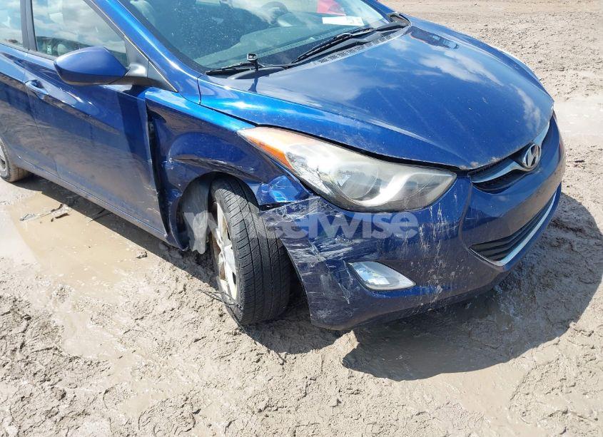 Photo 6 of 2013 Hyundai Elantra GLS (VIN KMHDH4AE0DU493328)