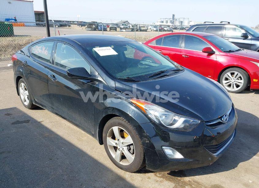 2013 Hyundai Elantra GLS (VIN KMHDH4AE0DU927215) main photo