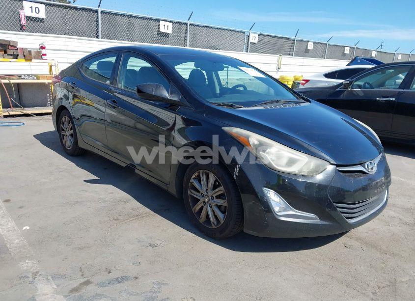 2014 Hyundai Elantra SE (VIN KMHDH4AE0EU146342) main photo