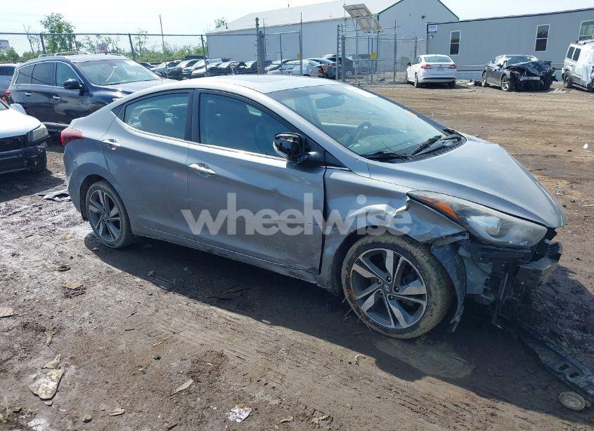 2015 Hyundai Elantra LIMITED (VIN KMHDH4AE0FU343335) main photo