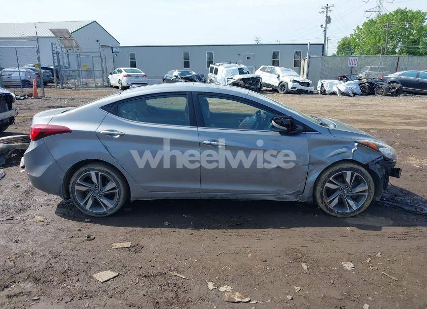 Photo 14 of 2015 Hyundai Elantra LIMITED (VIN KMHDH4AE0FU343335)