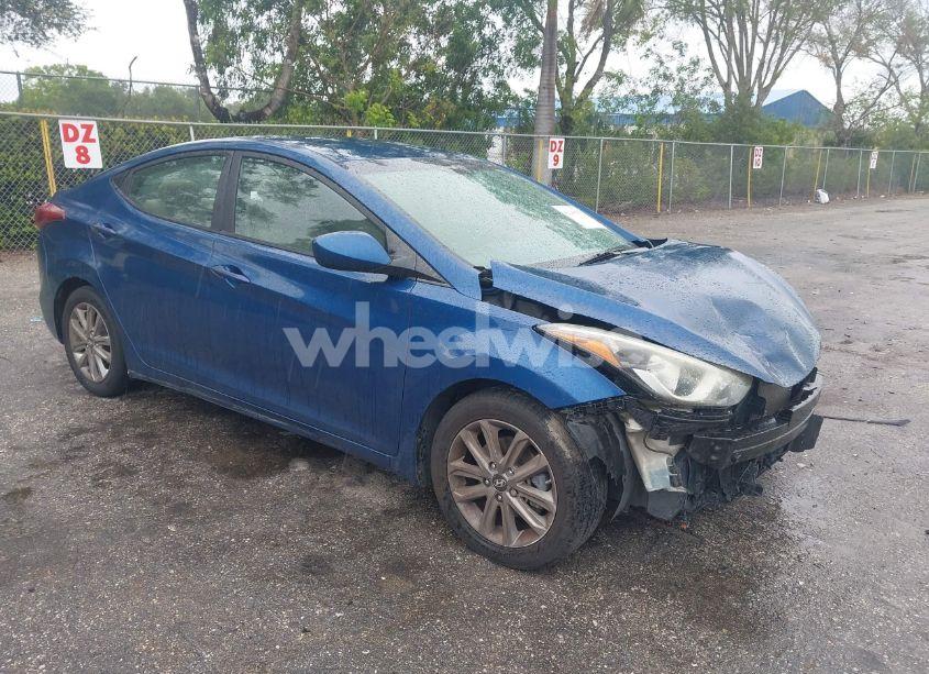 2016 Hyundai Elantra SE (VIN KMHDH4AE0GU480258) main photo