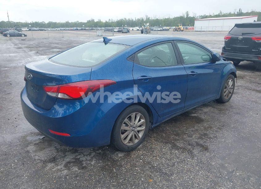 Photo 4 of 2016 Hyundai Elantra SE (VIN KMHDH4AE0GU480258)