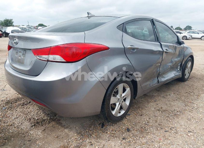 Photo 4 of 2011 Hyundai Elantra GLS (ULSAN PLANT) (VIN KMHDH4AE1BU084297)