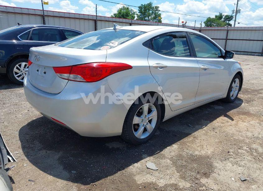 Photo 4 of 2011 Hyundai Elantra GLS (ULSAN PLANT) (VIN KMHDH4AE1BU145406)