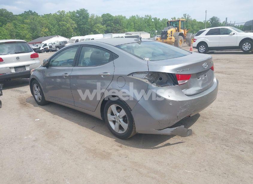 Photo 3 of 2012 Hyundai Elantra GLS (ULSAN PLANT) (VIN KMHDH4AE1CU312428)