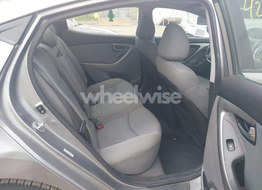 Photo 8 of 2012 Hyundai Elantra GLS (ULSAN PLANT) (VIN KMHDH4AE1CU312428)