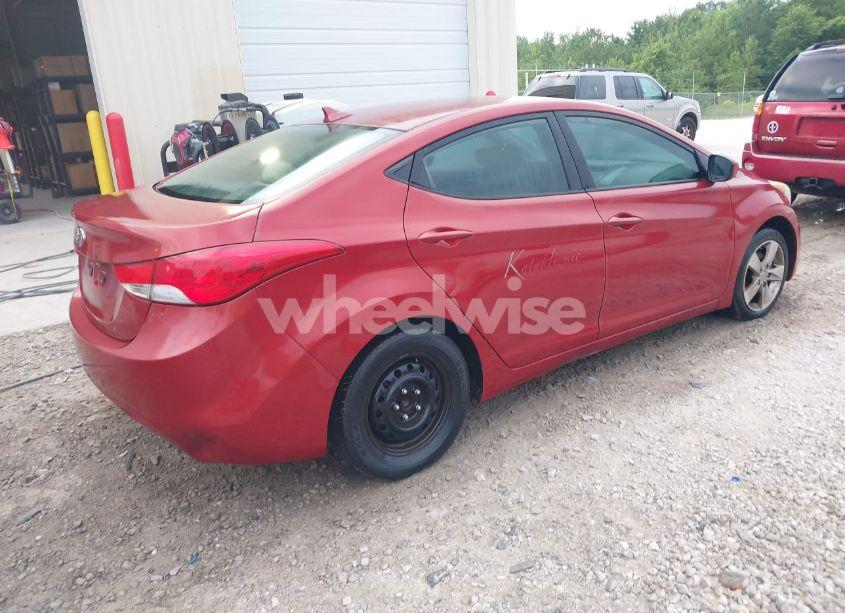 Photo 4 of 2013 Hyundai Elantra GLS (ULSAN PLANT) (VIN KMHDH4AE1DU505745)