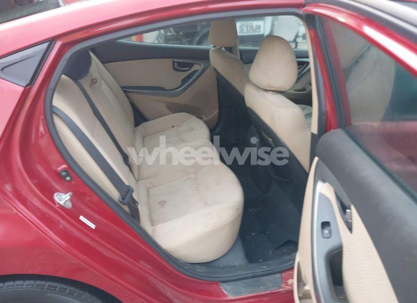 Photo 8 of 2013 Hyundai Elantra GLS (ULSAN PLANT) (VIN KMHDH4AE1DU505745)