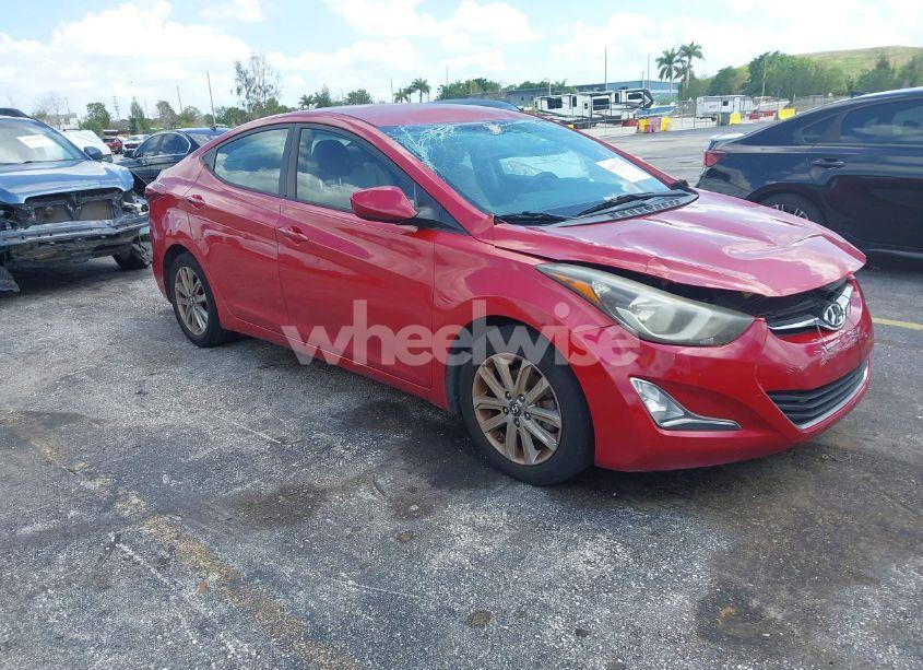 2014 Hyundai Elantra SE (VIN KMHDH4AE1EU149928) main photo