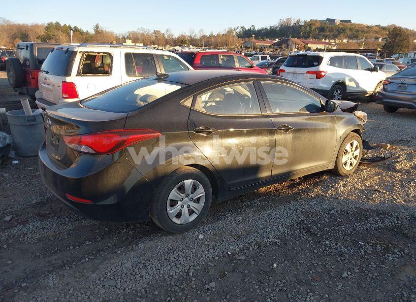 Photo 4 of 2016 Hyundai Elantra SE (VIN KMHDH4AE1GU583527)