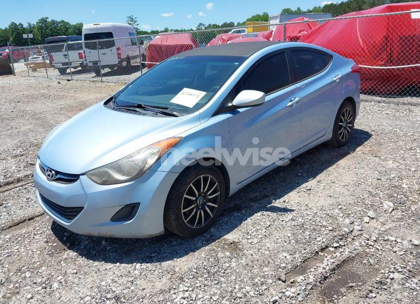 Photo 2 of 2011 Hyundai Elantra GLS (ULSAN PLANT) (VIN KMHDH4AE2BU084339)