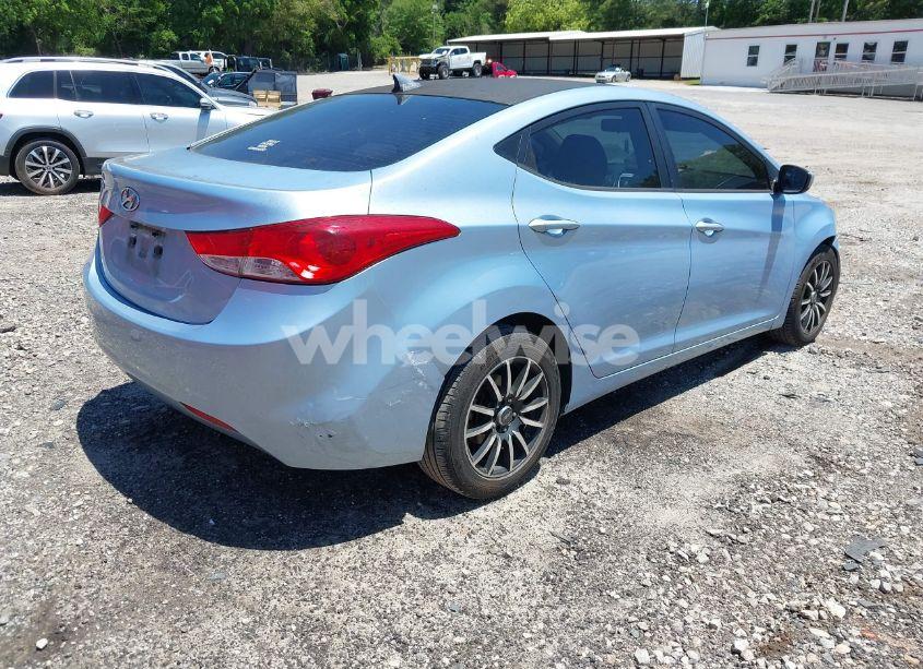 Photo 4 of 2011 Hyundai Elantra GLS (ULSAN PLANT) (VIN KMHDH4AE2BU084339)