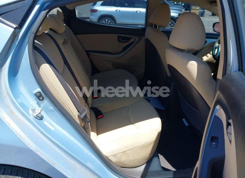 Photo 8 of 2011 Hyundai Elantra GLS (ULSAN PLANT) (VIN KMHDH4AE2BU084339)