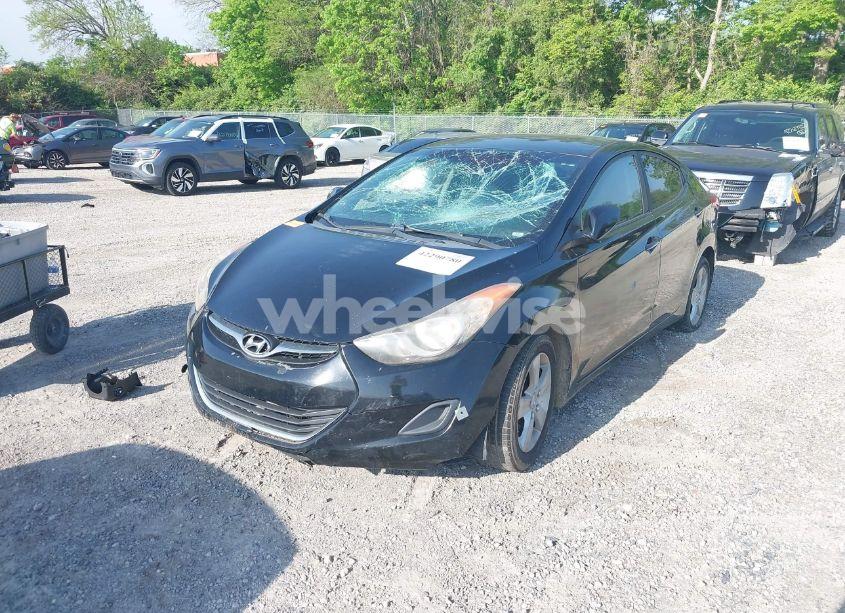 Photo 2 of 2011 Hyundai Elantra GLS (ULSAN PLANT) (VIN KMHDH4AE2BU102080)