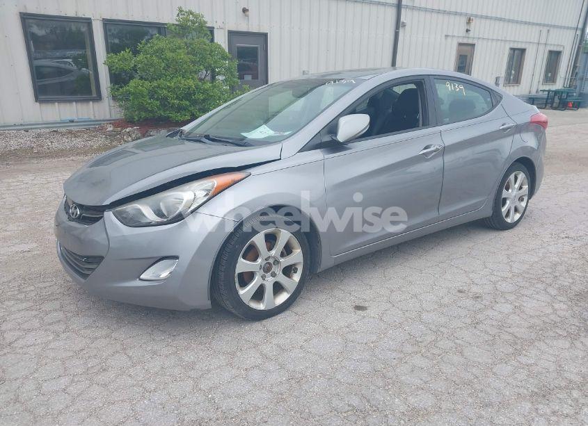 Photo 2 of 2012 Hyundai Elantra LIMITED (ULSAN PLANT) (VIN KMHDH4AE2CU443576)