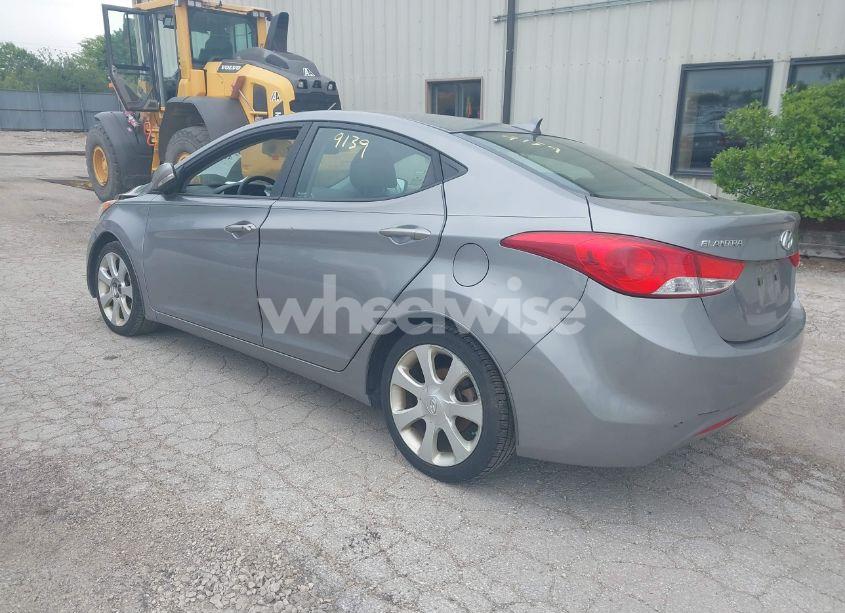 Photo 3 of 2012 Hyundai Elantra LIMITED (ULSAN PLANT) (VIN KMHDH4AE2CU443576)
