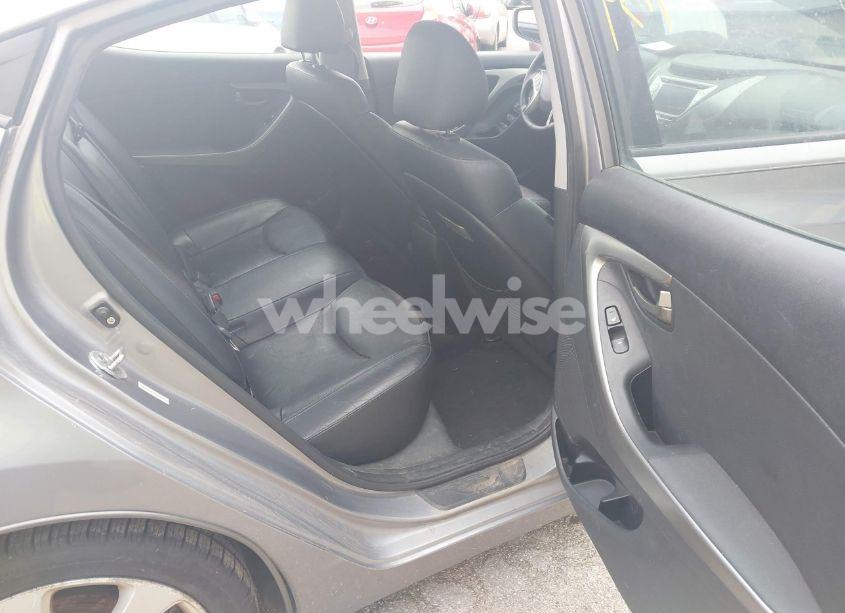 Photo 8 of 2012 Hyundai Elantra LIMITED (ULSAN PLANT) (VIN KMHDH4AE2CU443576)