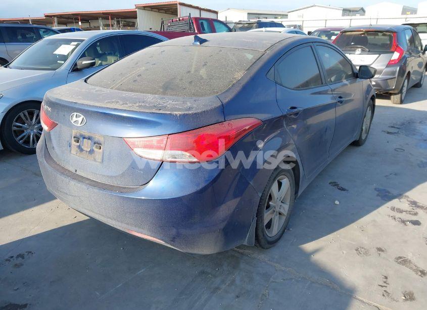 Photo 4 of 2013 Hyundai Elantra GLS (VIN KMHDH4AE2DU526393)