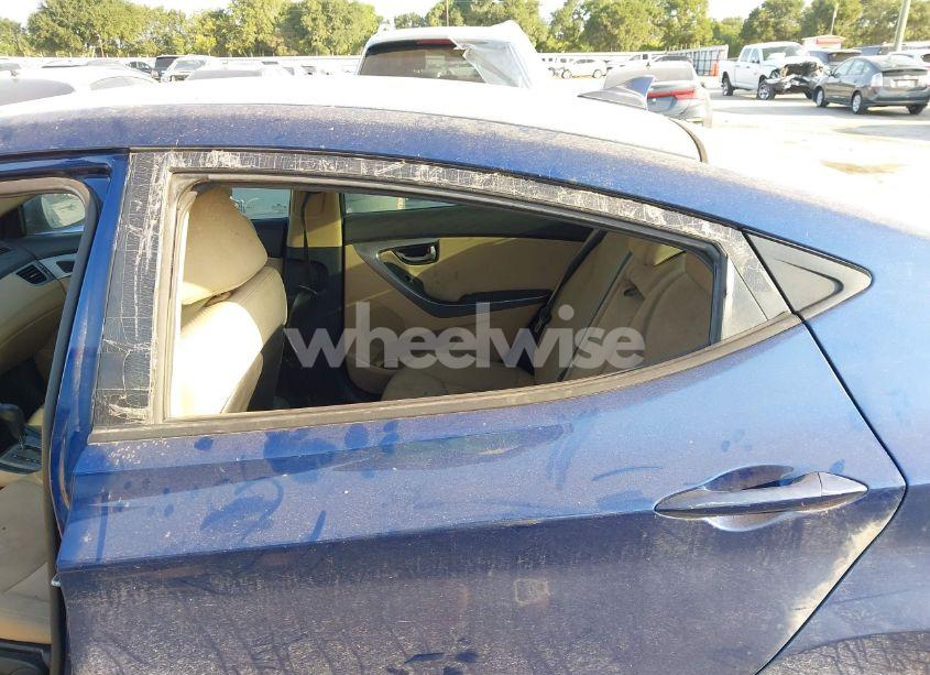 Photo 6 of 2013 Hyundai Elantra GLS (VIN KMHDH4AE2DU526393)