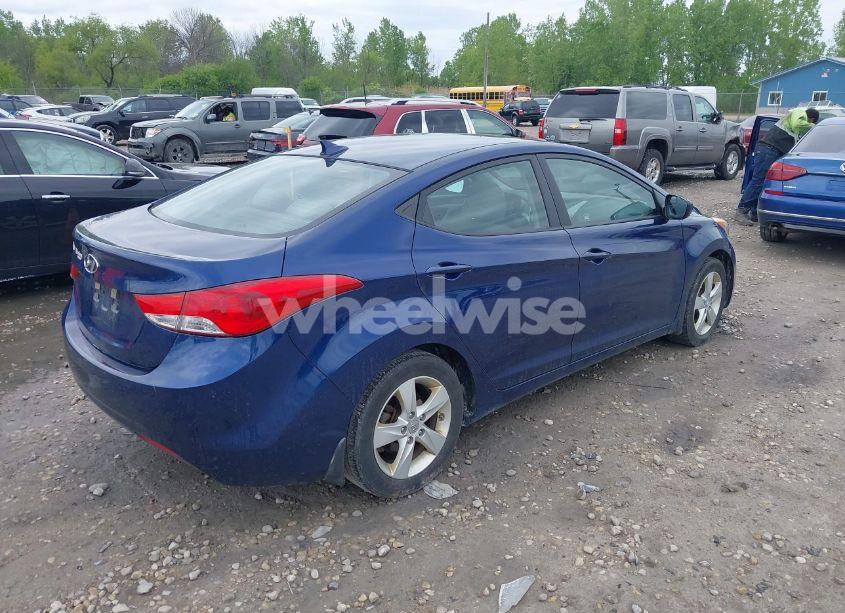 Photo 4 of 2013 Hyundai Elantra GLS (VIN KMHDH4AE2DU579336)