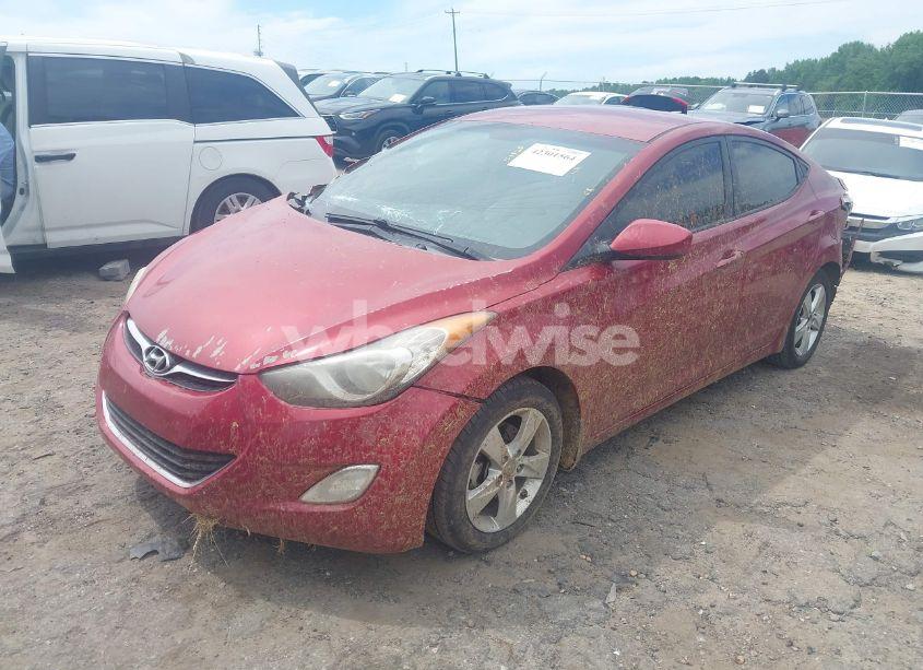 Photo 2 of 2013 Hyundai Elantra GLS (VIN KMHDH4AE2DU616403)
