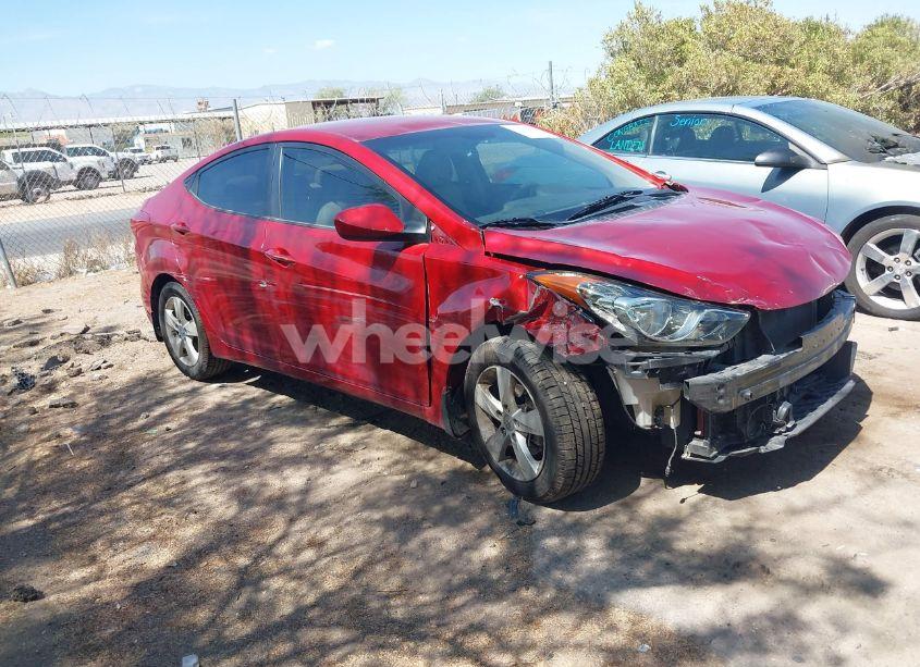 2013 Hyundai Elantra GLS (VIN KMHDH4AE2DU751302) main photo